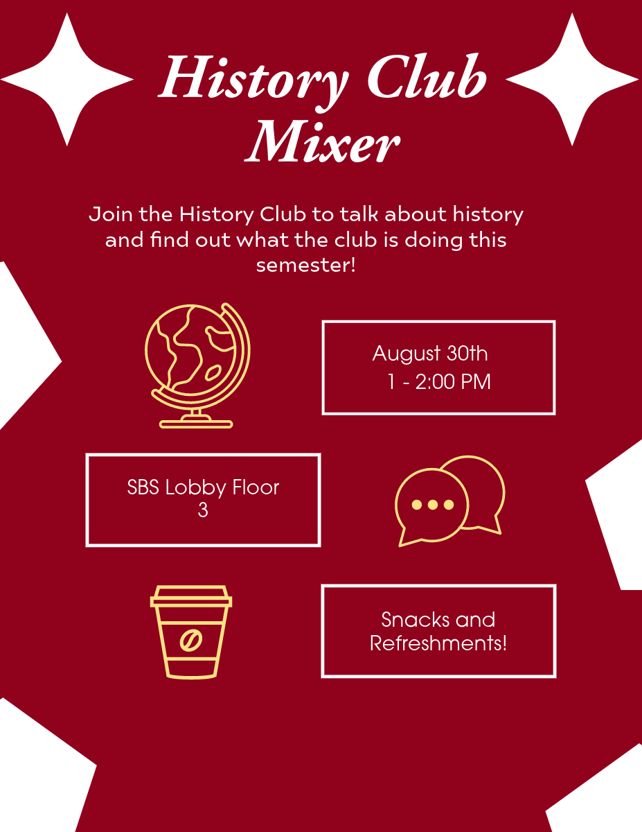 History Club Mixer 2023