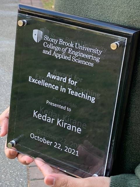 kirane teaching award