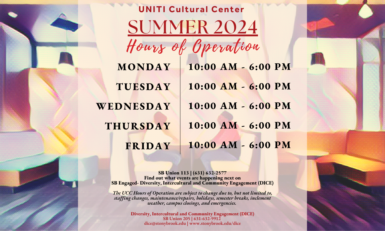 UCC Summer Hours 2024